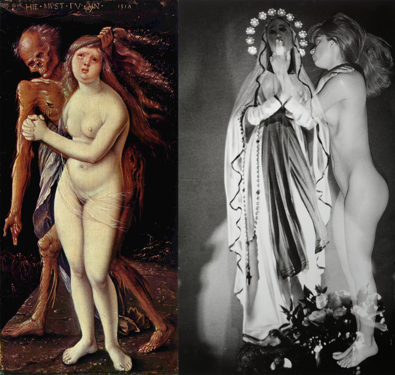 Image with Hans Baldung Grien and me blog Thom Puckey