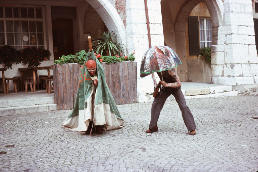 image Thom Puckey Performance Festival Biel-Bienne, Switzerland. Reindeer Werk Musik Schule 17