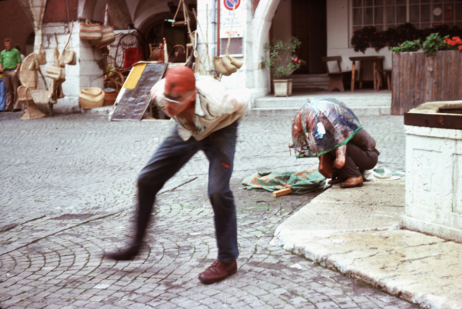 image Thom Puckey Performance Festival Biel-Bienne, Switzerland. Reindeer Werk Musik Schule 20