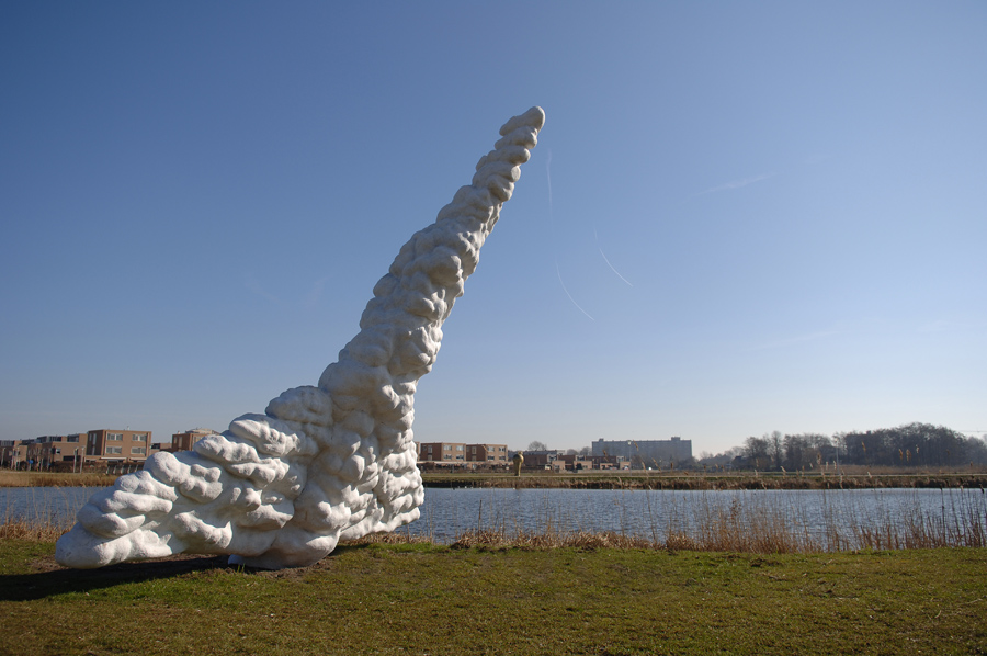 Cloud Airplane, Stadshagen, Zwolle by Thom Puckey