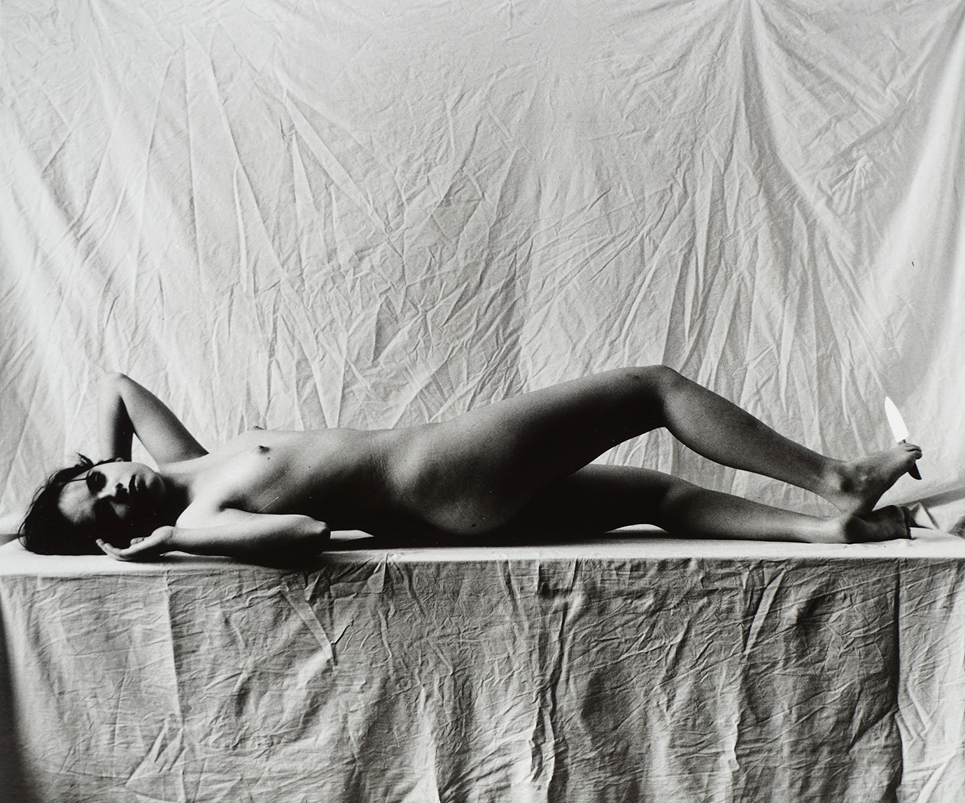 Reclining Figure with Knife by Thom Puckey