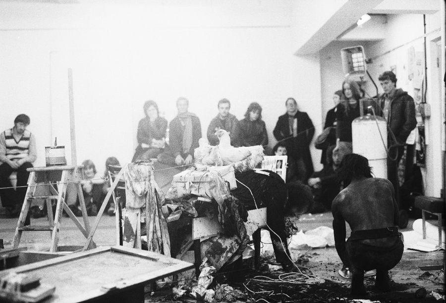 image Thom Puckey Reindeer Werk at Goldsmiths College, April 1975 15