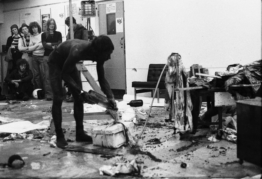 image Thom Puckey Reindeer Werk at Goldsmiths College, April 1975 13