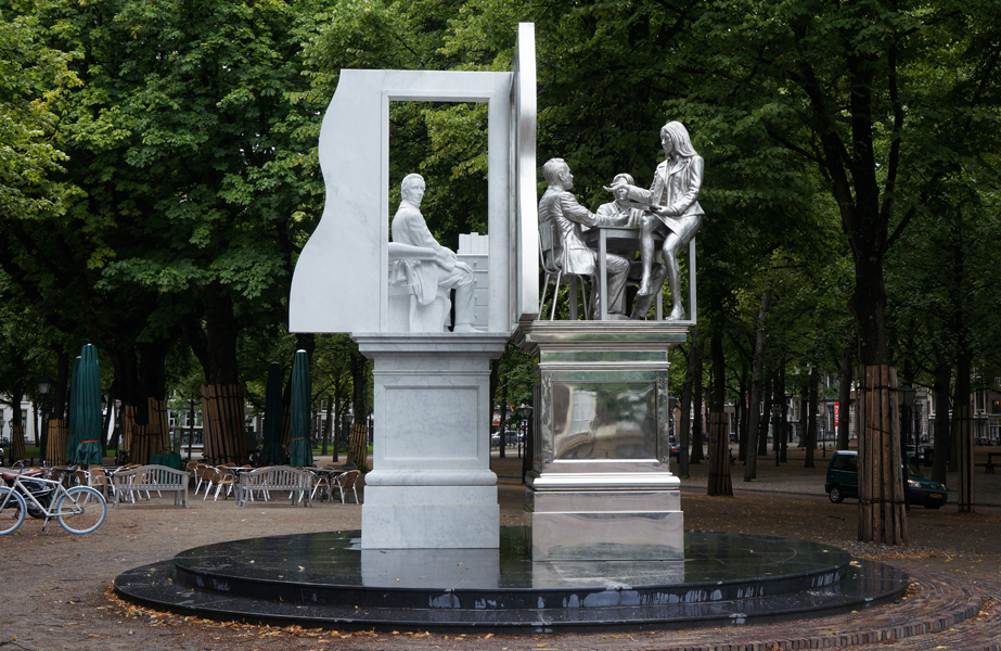 Monument for J.W. Thorbecke, Den Haag. by Thom Puckey